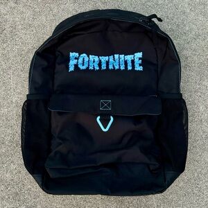 Fortnite Amplify "The Ramp" Llama Backpack Laptop Bag Gamer  Black Blue School